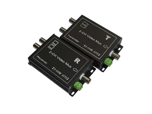 Video Compressor Multiplexer 2 Cameras by 1 Cable, Add Extra Camera without Running new Cable