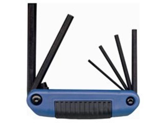 EKLIND 25161 6 Piece Metric Fold-Up Hex Key Set, 25161