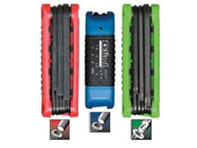 EKLIND 25024 3 Piece Metric/SAE Fold-Up Hex Key Set, 25024