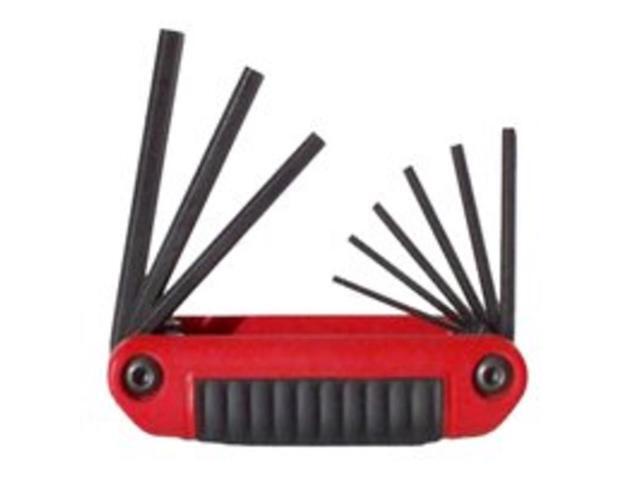 EKLIND 25912 9 Piece SAE Fold-Up Hex Key Set, 25912