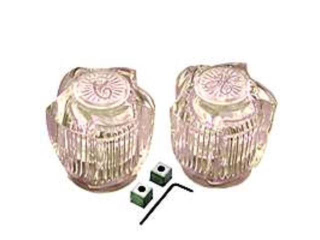 Photos - Other Bathroom Accessories DANCO 80852 Large Clear Handles Universal - Decorator Bath - Large Acrylic