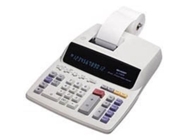 El1197piii Two-Color Printing Desktop Calculator, Black/red Print, 4.5 Lines/sec