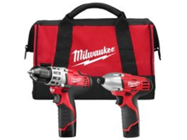 Cordless Combination Kit, Milwaukee, 2494-22
