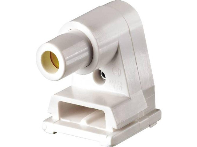 Leviton 2536 Fluorescent Lampholder, Slimline Base, White