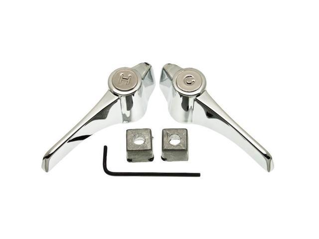 Photos - Other sanitary accessories DANCO 80833 Lever Handles Universal - Metal - Card of 2 