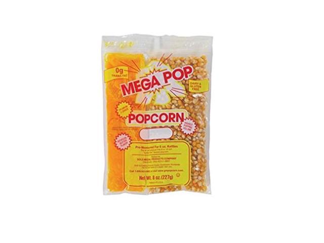 Popcorn Kit Coconut, 8Oz Kit For 6 Oz Popper, 36 Bags/Box GOLD MEDAL 2836