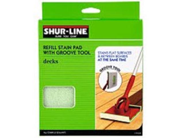 Photos - Putty Knife / Painting Tool SHUR-LINE 2007091 Staining Pad, 7-5/8 in.L, Green 1791258