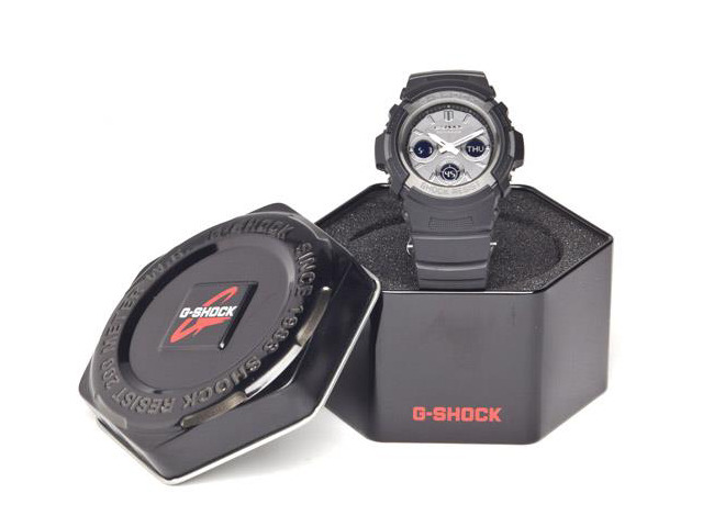Casio AWGM100B-1ACR G-Shock Men's Tough Solar Power Atomic Watch (Black)