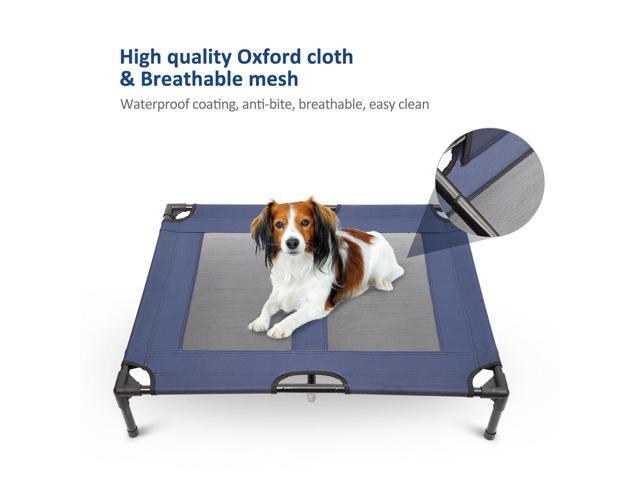 PawHut 36' x 30' Elevated Dog Bed / Pet Cot - Blue