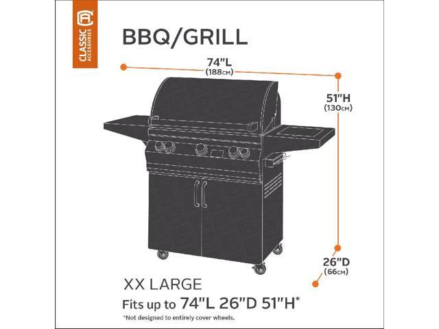 Photos - BBQ Accessory CLASSIC CART BBQ COVER XX LARGE - Classic# 55-309-060401-00 55-309-060401