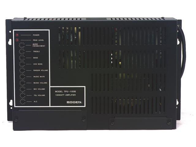 Bogen - TPU60B - Tpu60b Bogen Paging Amplifier, Tel, Less Than 1 Pct