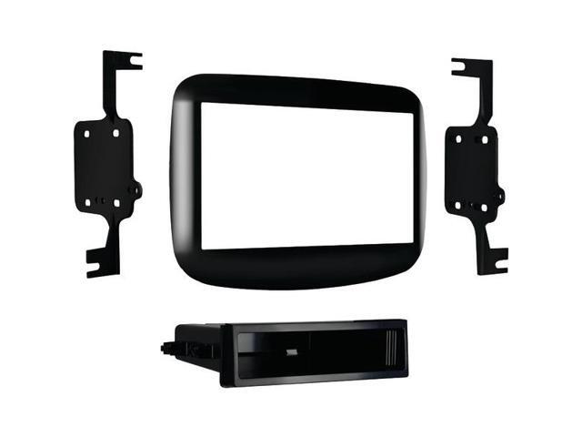 Metra - Dash Kit for Select 2013-2016 Dodge Dart DIN DDIN - High Gloss Black - image 3