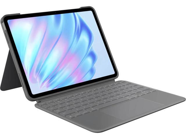 Logitech - Combo Touch iPad Air 11-inch - Latest Model (M2, M3 & M4), iPad Air (5th gen) Keyboard Case with Detachable Keyboard - Oxford Gray - image 8