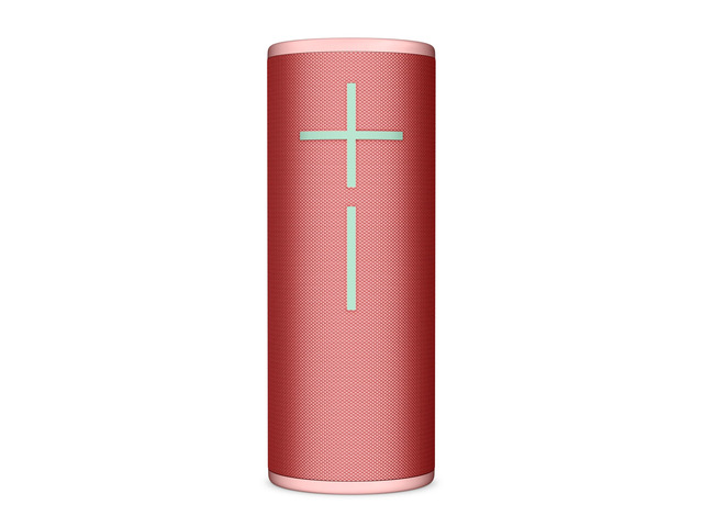 Boom 4 Portable Bluetooth Speaker, Waterproof - Red Waterproof, balanced audio with clear bass, floating design, 15-hour battery, 147ft (45m) range