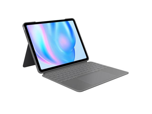 Logitech - Combo Touch iPad Air 13-inch - Latest Model (M2, M3 & M4), iPad Air (5th gen) Keyboard Case with Detachable Keyboard - Oxford Gray - image 9