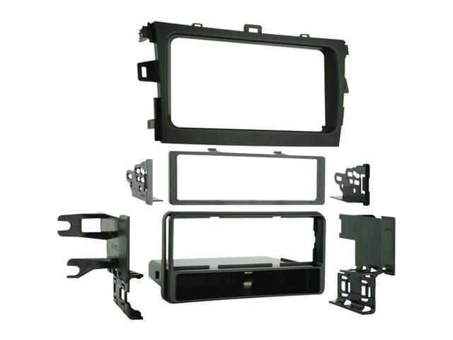 Metra - Dash Kit for Select 2009-2013 Toyota Corolla DIN - Black - image 3