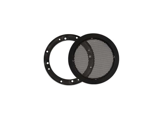 2 Goldwood Sound SG-M4 Heavy Duty Steel Mesh Snap On Woofer Grills for 4.5' Speakers