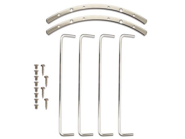 2 Goldwood Sound BAR-10 Chrome Steel Bar Tube Grills for 10 Speaker Woofers - image 4