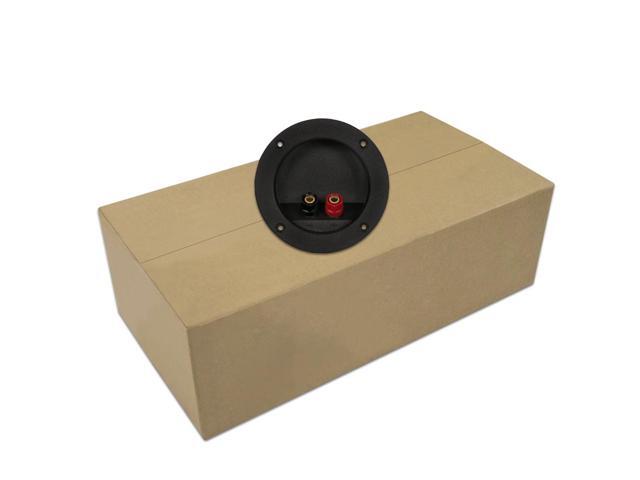 100 Goldwood Sound RGT-4025 Round Power Terminal Plates Gold Post Speaker Terminals