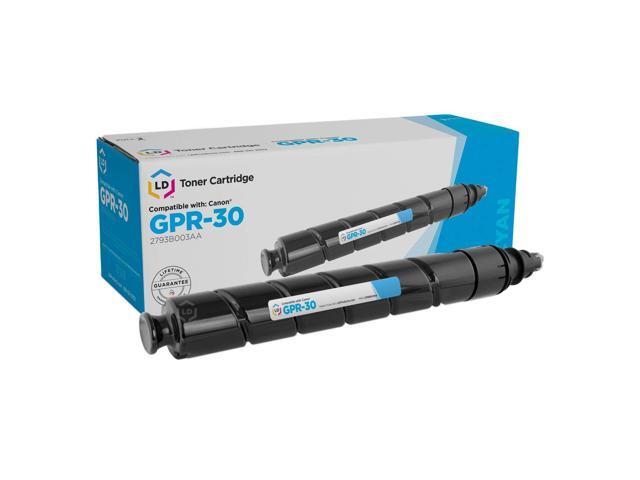 LD Compatible Toner Cartridge Replacements for Canon GPR-30 (Black, Cyan, Magenta, Yellow, 4-Pack)