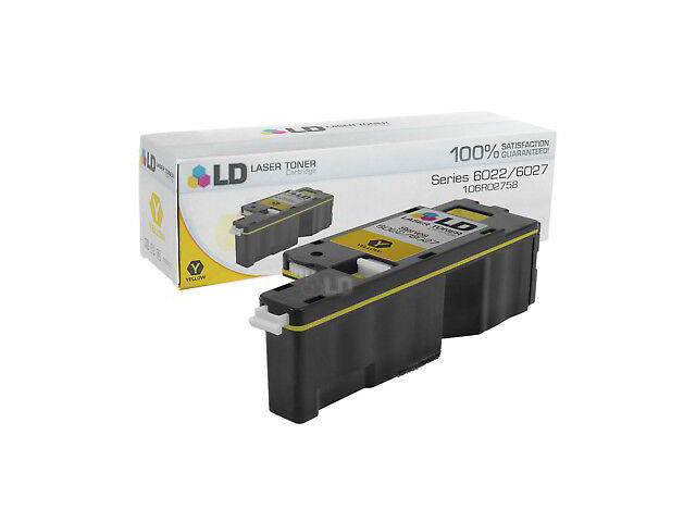 LD Compatible Xerox 106R02758 Yellow Laser Toner Cartridge for use in Xerox 6022 & 6027