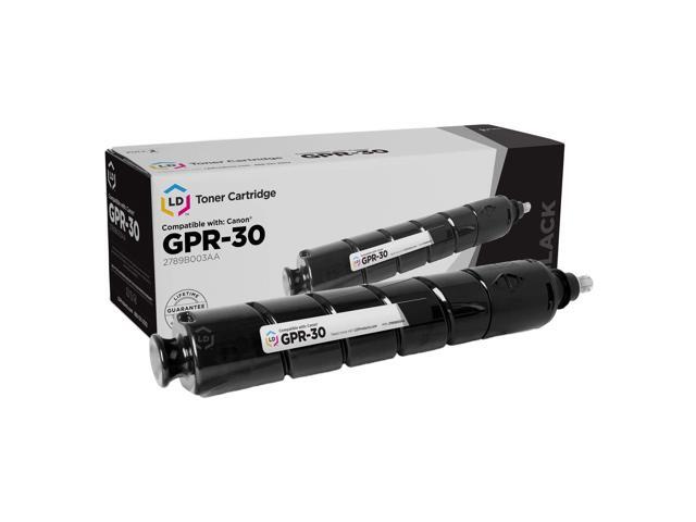 LD Compatible Toner Cartridge Replacements for Canon GPR-30 (Black, Cyan, Magenta, Yellow, 4-Pack)