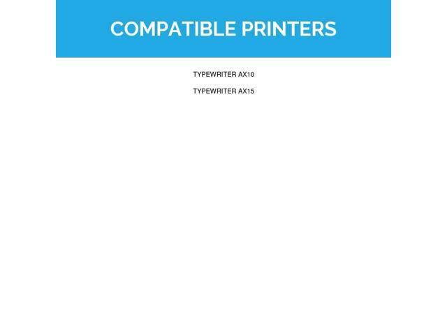 LD Products Compatible Printer Ribbon Cartridge Replacement for Brother 1030 GR153 (Black)