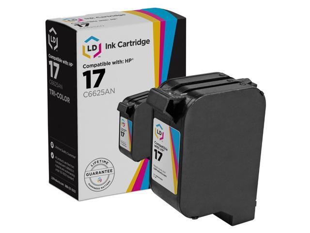 LD Products Remanufactured Ink Cartridge Replacement for HP 17 C6625AN (Color)