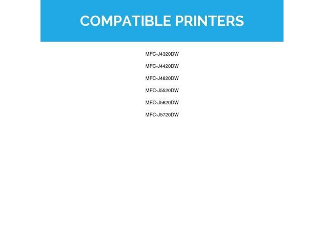 LD Products Compatible Ink Cartridge Replacements for Brother LC209 & LC205 Super High Yield (2 Black, 1 Cyan, 1 Magenta, 1 Yellow, 5-Pack)