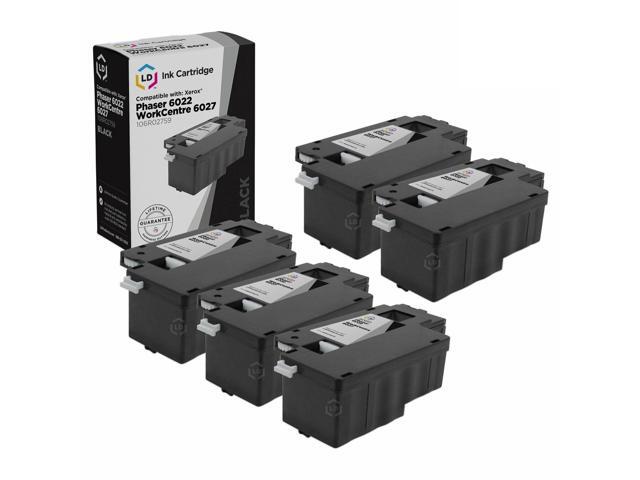 LD Products Compatible Toner Cartridge Replacement for Xerox 106R02759 (Black, 5-Pack)