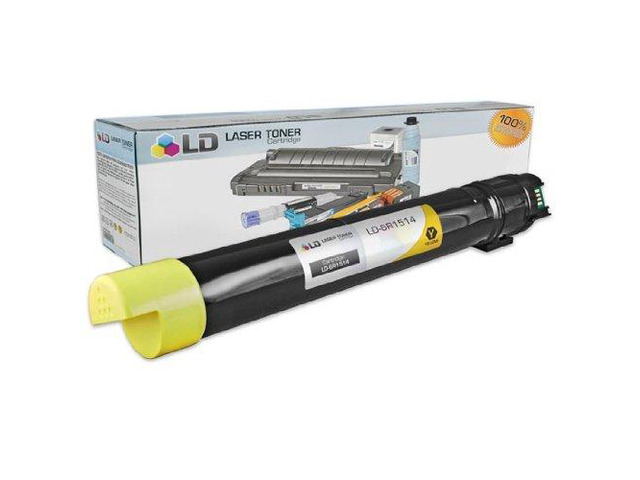 LD Remanufactured Xerox 006R01514 / 6R1514 Yellow Laser Toner Cartridge