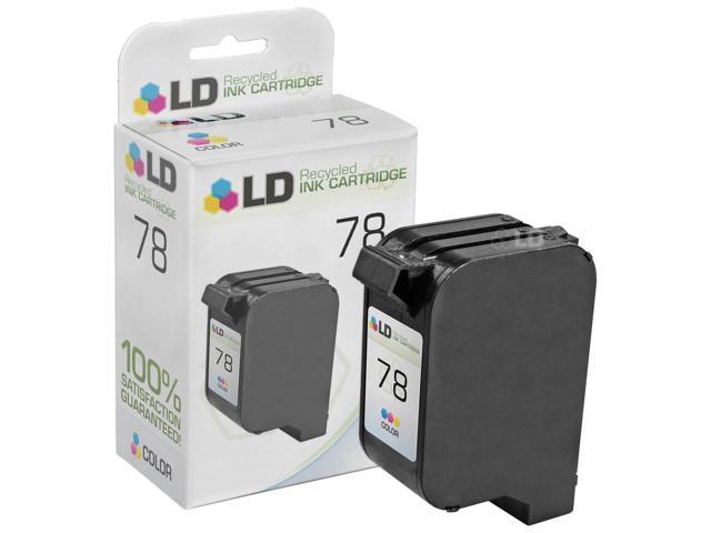 LD Remanufactured Ink Cartridge Replacements for HP C6615DN (HP 15) Black and HP C6578DN (HP 78) Color (3 Black and 2 Color) + Free 20 Pack of...