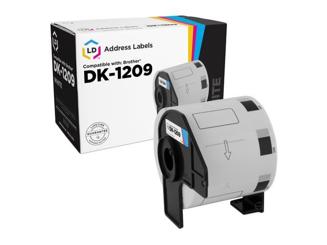 LD Compatible Address Label Roll Replacement for Brother DK-1209 1.1 in x 2.4 in (800 Labels, 2-Pack)