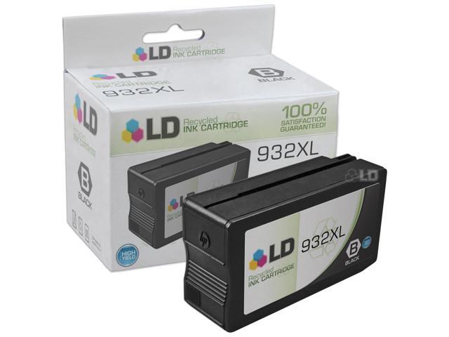 LD Compatible Replacement for HP 932XL CN053AN High-Yield Black Ink Cartridges 10-Pack for use in OfficeJet 6100, 6600, 6700, 7110, 7610