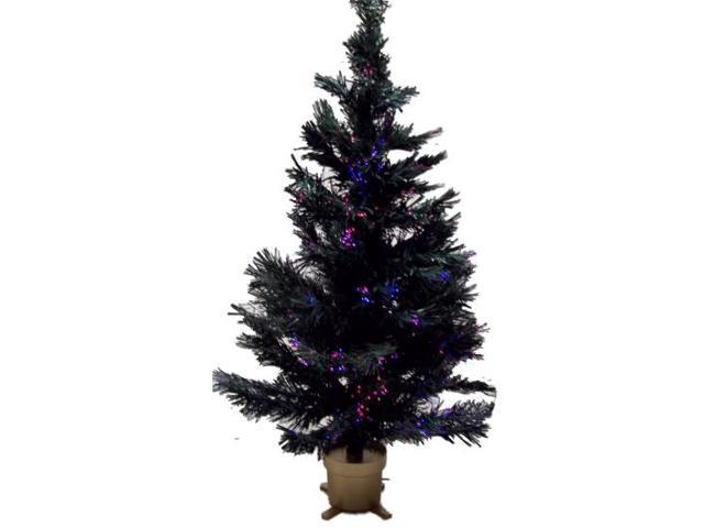 UPC 639725656935 product image for Holiday Time 32 inch Fiber Optic Christmas Tree | upcitemdb.com