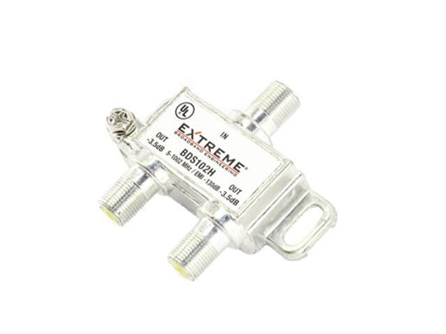 Extreme BDS102H 2-Way Digital Coaxial Cable Splitter 1GHz Universal Signal Splitter - image 9