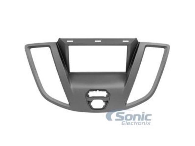 Metra - Dash Kit for Select 2015-2019 Ford Transit DIN DDIN - Gray - image 12