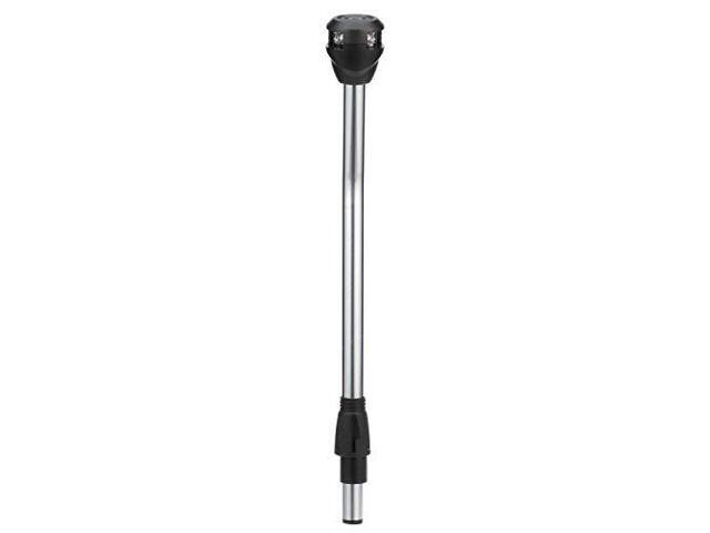 Attwood Lightarmor Bi-Color Navigation Pole Light - Angled - 14'