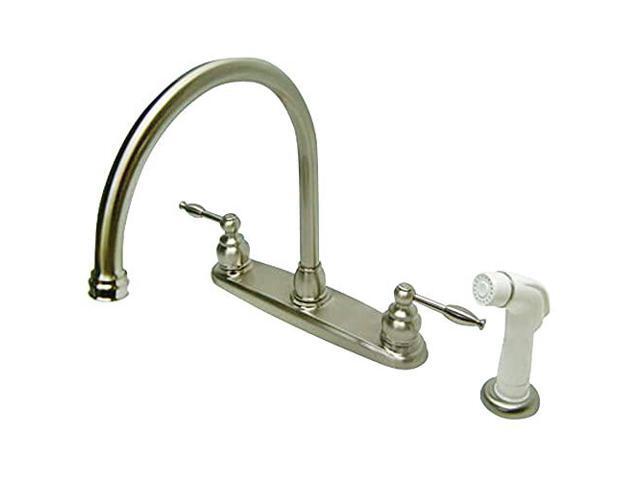 Kingston Brass KB2798KL Kitchen, Faucet, Satin Nickel