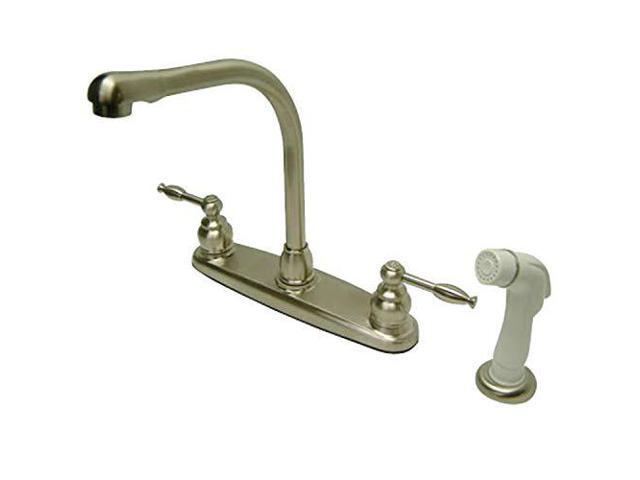 Kingston Brass KB2758KL Kitchen, Faucet, Satin Nickel