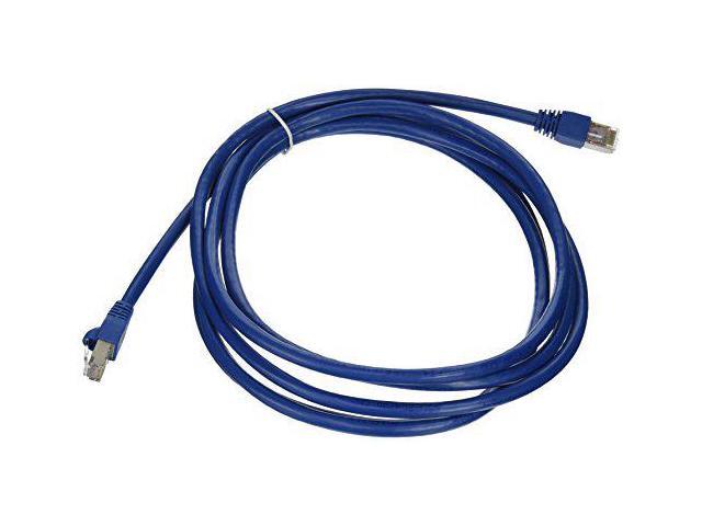 Monoprice Cat6A Ethernet Patch Cable - 10 Feet - Blue Snagless RJ45, Stranded, 550Mhz, STP, Pure Bare Copper Wire, 10G,26AWG