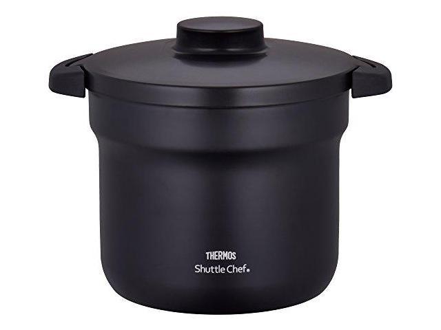 Thermos Vacuum Warm Cooker Shuttle Chef Kbj-4500 Bk (Black)?Japan Domestic Genuine Products? photo