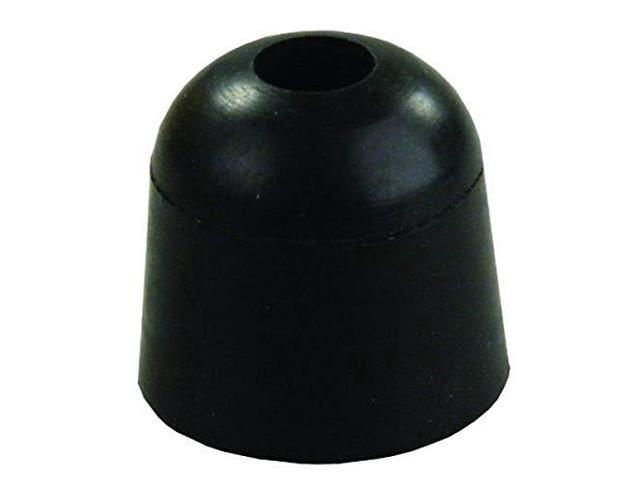 Jr Products 11745 Black 1Inch Rubber Bumper