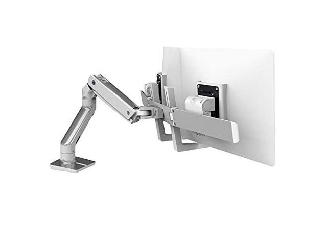 Ergotron HX DESK DUAL MONITOR ARM, Polished Aluminum - image 10
