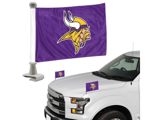 Minnesota Vikings Flag Set 2 Piece Ambassador Style photo
