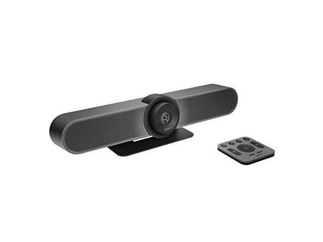 Logitech MeetUp Video Conferencing System, Ultra HD 4K/1080p/720p, 3 Microphones/Adjustable Speakers, Wide Field of View 120°,...