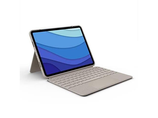 Logitech - Combo Touch iPad Pro Keyboard Folio for Apple iPad Pro 11" (1st, 2nd, 3rd & 4th Gen) with Detachable Backlit Keyboard - Sand - image 10