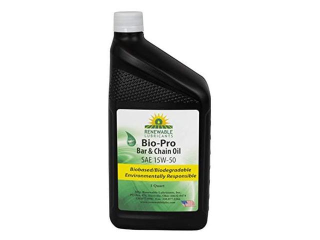 Chainsaw Lubricant, Jug, Vegetable Oil, No Additives, Not Rated