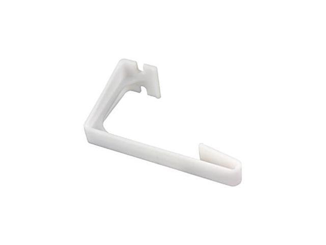 JR Products 81485 Side Curtain Retainer, White