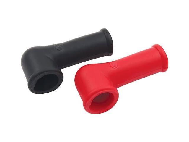 Allstar Performance ALL76154 Black (1) and Red (1) Terminal Cover - Pair